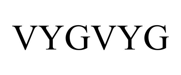 Trademark Logo VYGVYG