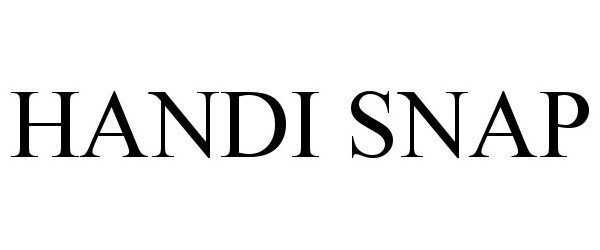 Trademark Logo HANDI SNAP
