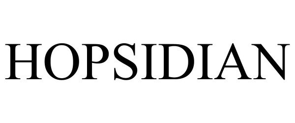 Trademark Logo HOPSIDIAN