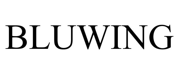 Trademark Logo BLUWING