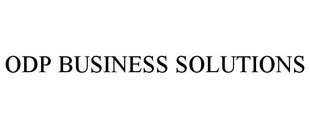  ODP BUSINESS SOLUTIONS