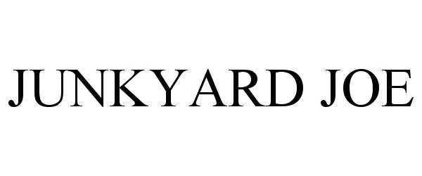 Trademark Logo JUNKYARD JOE