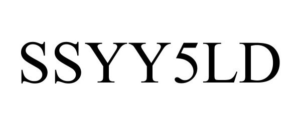 Trademark Logo SSYY5LD