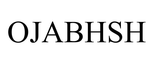 Trademark Logo OJABHSH