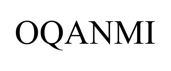 Trademark Logo OQANMI