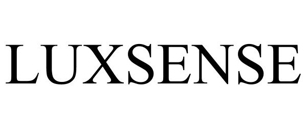 Trademark Logo LUXSENSE