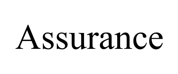 Trademark Logo ASSURANCE