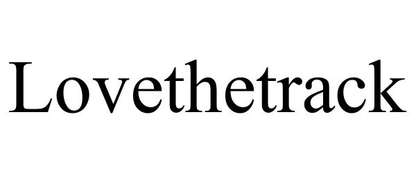 Trademark Logo LOVETHETRACK