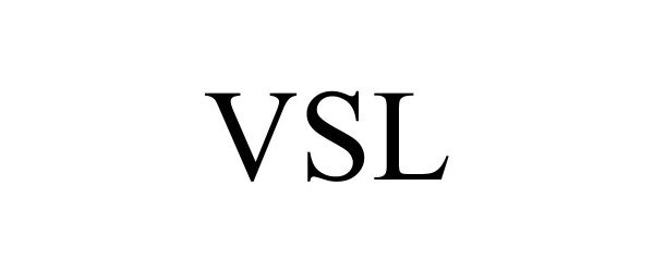 Trademark Logo VSL