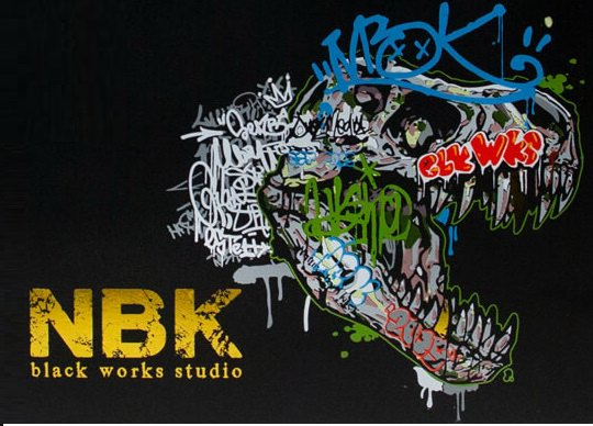Trademark Logo NBK BLACK WORKS STUDIO