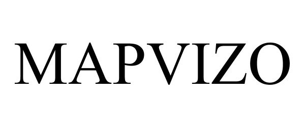 Trademark Logo MAPVIZO