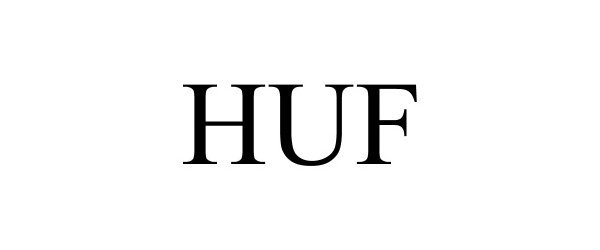 Trademark Logo HUF