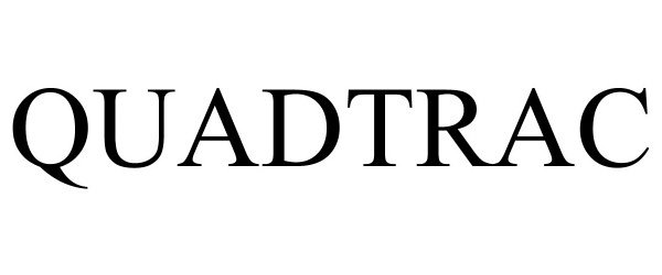 Trademark Logo QUADTRAC