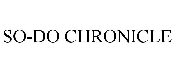  SO-DO CHRONICLE