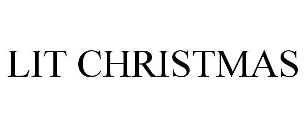 Trademark Logo LIT CHRISTMAS