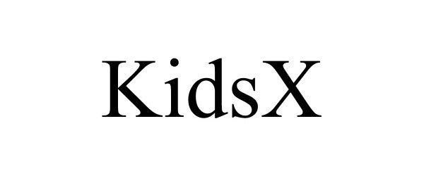 Trademark Logo KIDSX