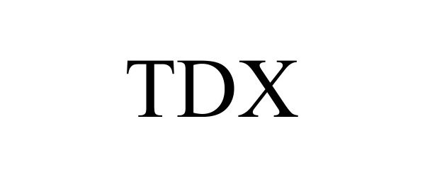 Trademark Logo TDX