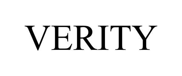 Trademark Logo VERITY