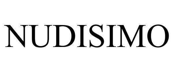 Trademark Logo NUDISIMO
