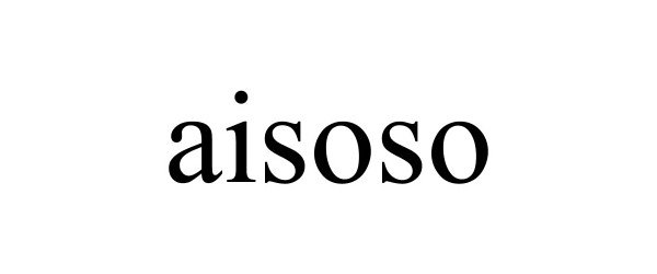 Trademark Logo AISOSO