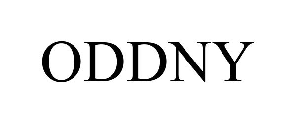 Trademark Logo ODDNY