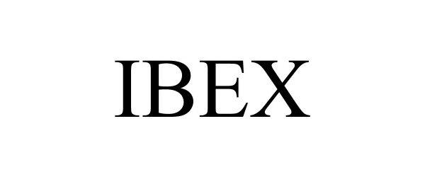 Trademark Logo IBEX