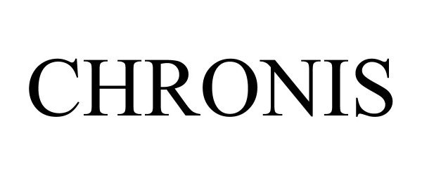 Trademark Logo CHRONIS