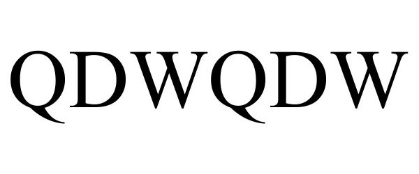 Trademark Logo QDWQDW