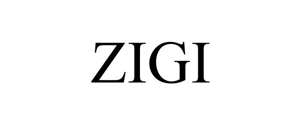 Trademark Logo ZIGI