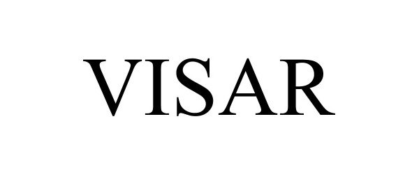 Trademark Logo VISAR