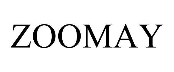 Trademark Logo ZOOMAY