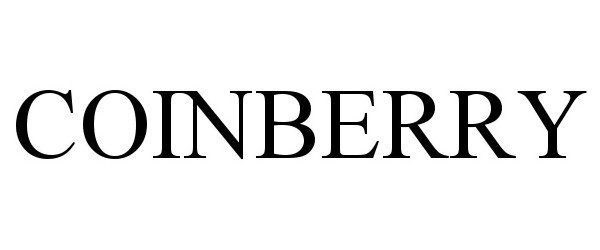 Trademark Logo COINBERRY