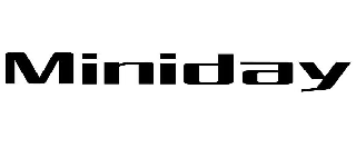 Trademark Logo MINIDAY