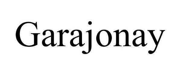 Trademark Logo GARAJONAY