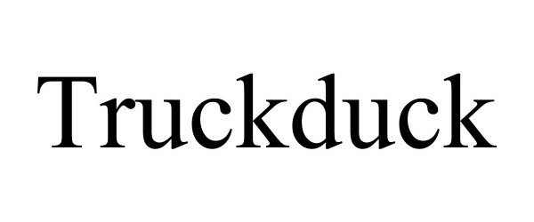 Trademark Logo TRUCKDUCK