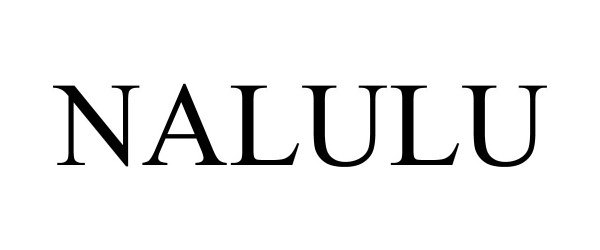 Trademark Logo NALULU