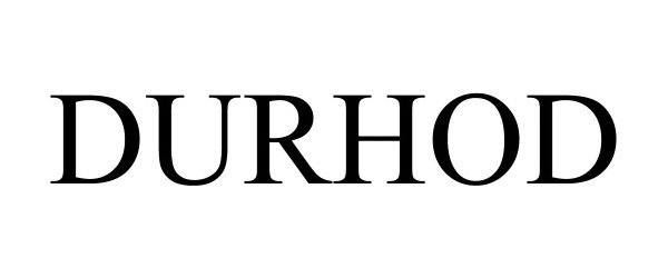 Trademark Logo DURHOD