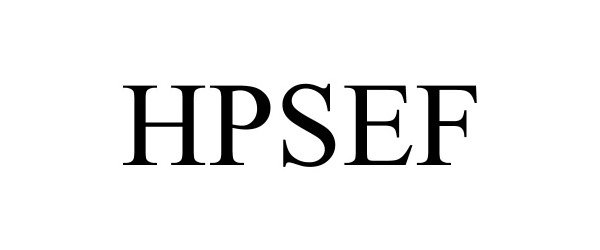 Trademark Logo HPSEF