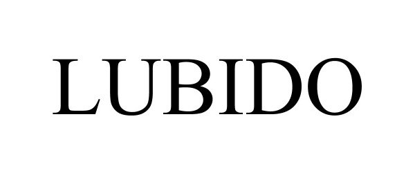 Trademark Logo LUBIDO