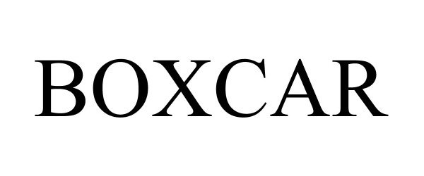 Trademark Logo BOXCAR