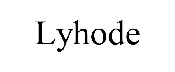  LYHODE