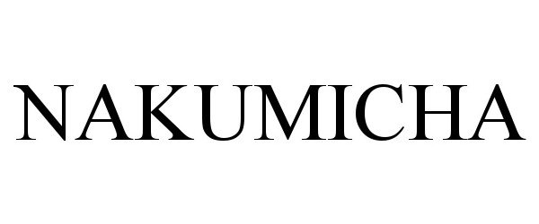 Trademark Logo NAKUMICHA