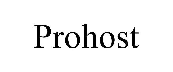 Trademark Logo PROHOST