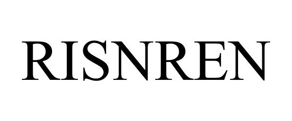 Trademark Logo RISNREN