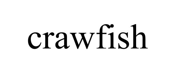Trademark Logo CRAWFISH
