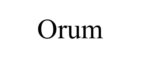  ORUM