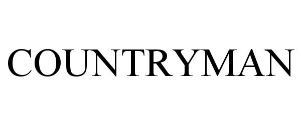 Trademark Logo COUNTRYMAN