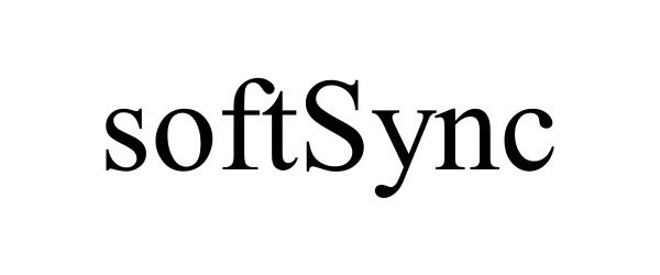 Trademark Logo SOFTSYNC