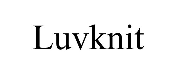 Trademark Logo LUVKNIT