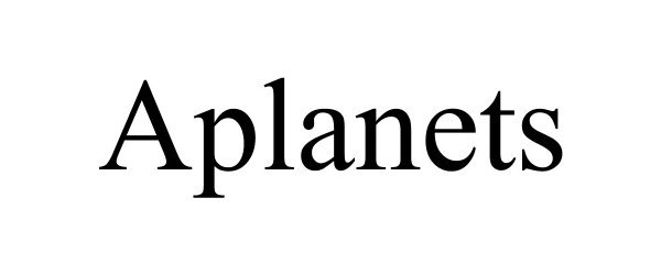Trademark Logo APLANETS